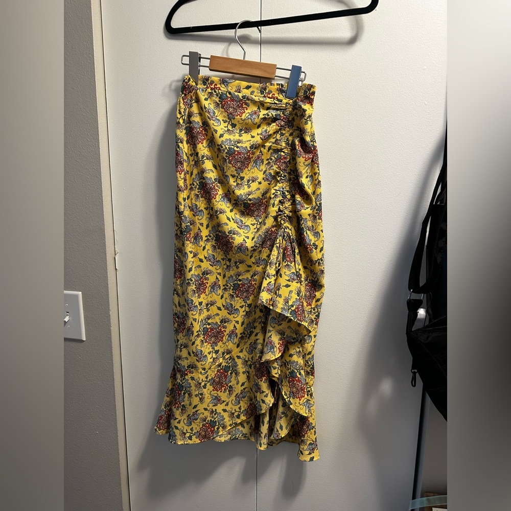 Yellow whimsical skirt